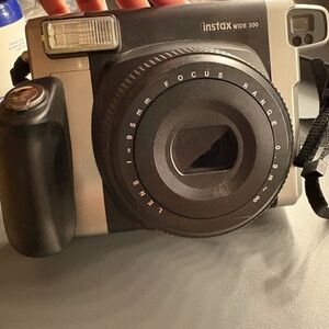 Fujifilm Black and Silver Camera